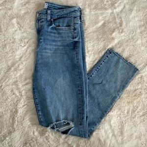 The PAIGE Hoxton Slim Aloha Destructed Women's Jean Size 29